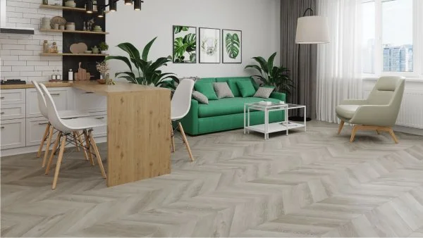 Кварц-виниловая плитка Alpine Floor Chevron Дуб Фантазия ECO 20-1 (2,5 мм. 43 класс) в Набережных Челнах