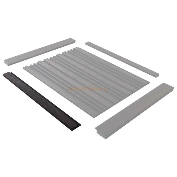 Финишный молдинг LF124A BR395K правый декорированный (42х12х2700мм) в Набережных Челнах