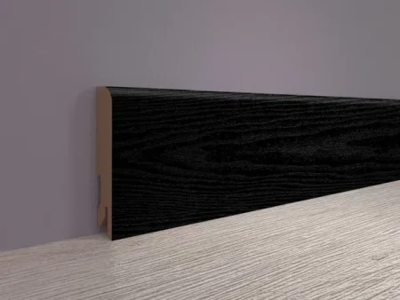Плинтус MDF Bonkeel 24033 Чёрное Дерево (80х16х2400 мм) в Набережных Челнах