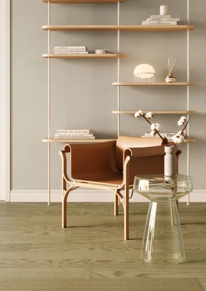 Паркетная доска Quartz Parquet Классик 5 мм Дуб Флэт Уайт 1258-55 в Набережных Челнах