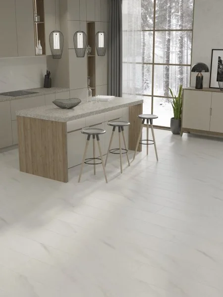 Ламинат Egger PRO 8/33 4V Large Aqua+ Мрамор Леванто белый EPL245 в Набережных Челнах