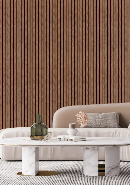 Декоративная панель для стен HiWood LV124 BR396K (120х12х2700мм) в Набережных Челнах