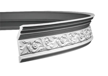 Карниз Европласт 1.50.128 гибкий 2,0 м в Набережных Челнах