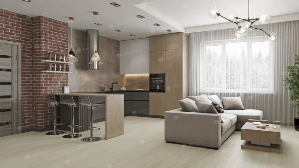 Каменно-полимерная плитка Alpine Floor Solo Ленто ECO 14-5, 3,5 мм 34 класс в Набережных Челнах