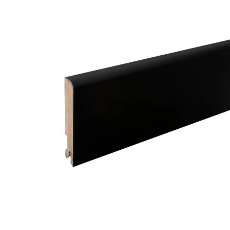 Плинтус MDF Bonkeel 24032 Чёрный Софт (100х16х2400 мм) в Набережных Челнах