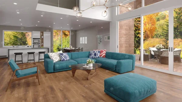 Кварц-виниловая плитка Alpine Floor Premium XL Дуб Насыщенный ЕСО 7-7, 8 мм. 43 класс в Набережных Челнах