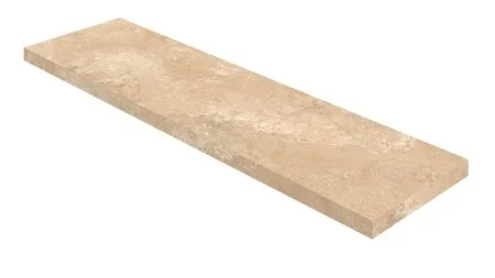 Керамогранит Coliseum Аурелия Беж Ступень угловая правая (Натуральный, 33х120) в Набережных Челнах