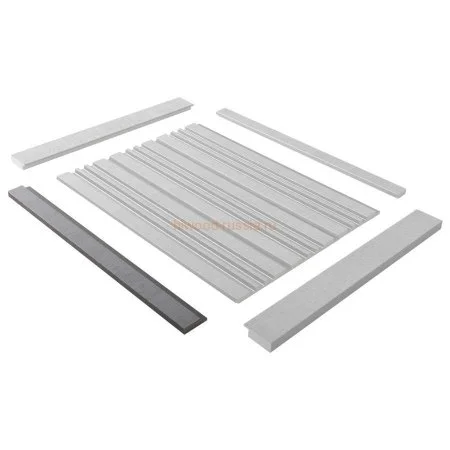 Финишный молдинг LF124A S339S правый декорированный (42х12х2700мм) в Набережных Челнах