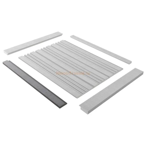 Финишный молдинг LF124A S339S правый декорированный (42х12х2700мм) в Набережных Челнах