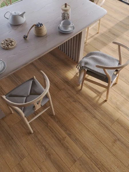 Ламинат Egger PRO 8/33 4V Large Aqua+ Дуб Шерман коньяк коричневый EPL184 в Набережных Челнах