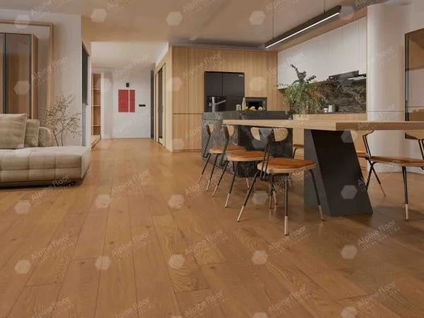 Инженерная доска Alpine Floor Villa Дуб Имбирный в Набережных Челнах